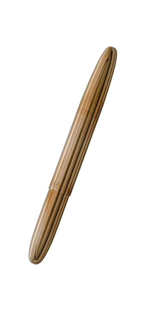Antimicrobial Raw Brass Bullet Space Pen