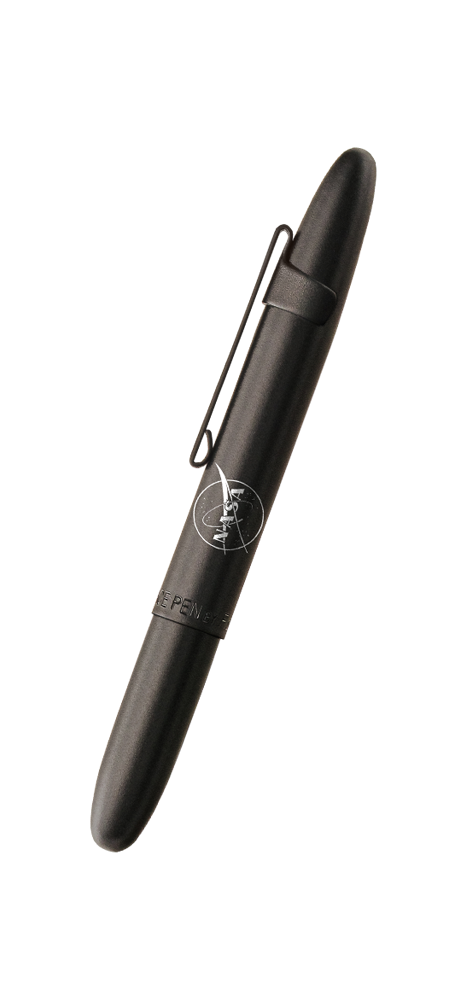 スーパーセール タイムセール 時間 Black Matte Bullet Meatball NASA Clip, Black Pen, Space 筆記具