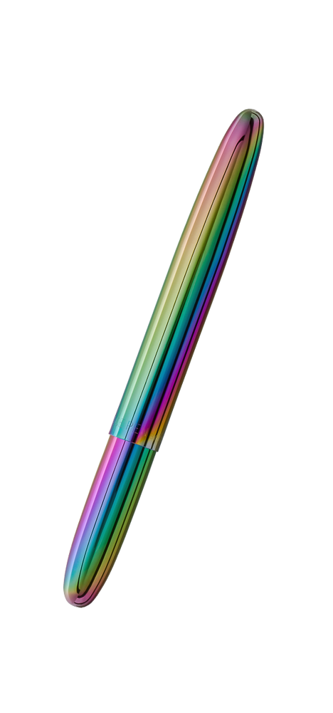 Bullet Space Pen, Rainbow Titanium Nitride Finish (#400RB)