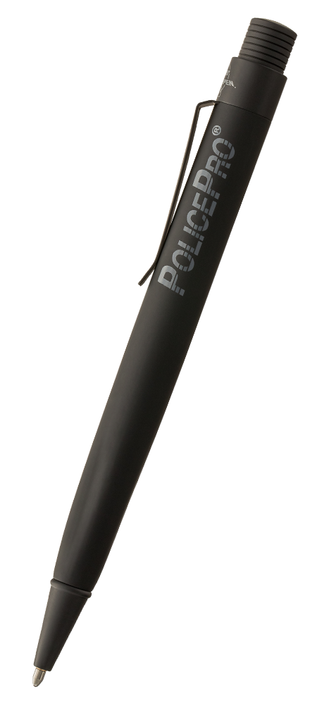 Black Rubber, Chrome Accents Zero Gravity Space Pen - Fisher Space Pen