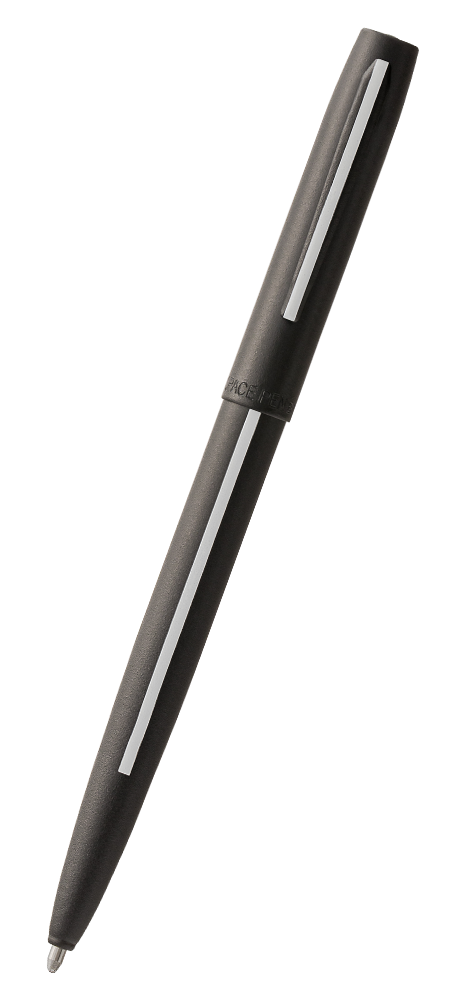 Fisher Space Pen M4BMWL Non-Reflective Matte Black with White Line EMS Cap-O-Matic Pen